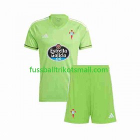 Fußballtrikots Celta de Vigo Torwart Kinder 2023-2024 Kurzarm Heimtrikotsatz kaufen